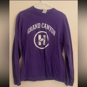 GCU long sleeve purple tee!